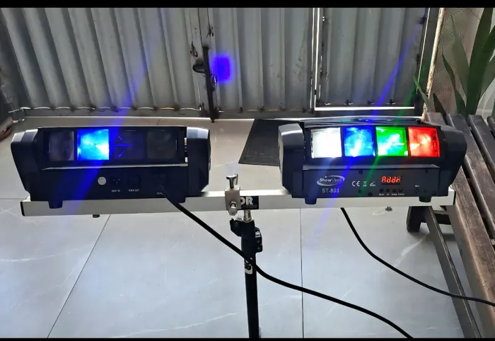 Moving Led Spider Profissional RGBW