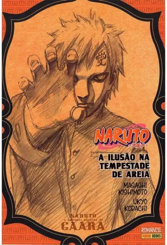 Mangá Livro Naruto A Ilusão na Tempestade de Areia NOVO LACRADO