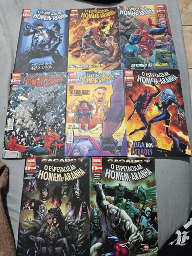 O espetacular homen aranha 2019 vol 1 ao 8