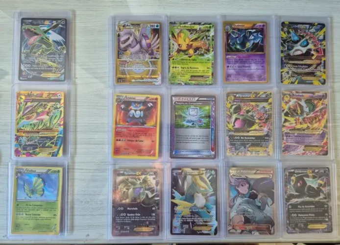Carta Pokemon Raras LOTE - 25% do menor da liga