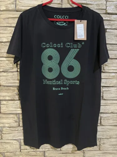 Camiseta Slim Colcci Club 86 tamanho M