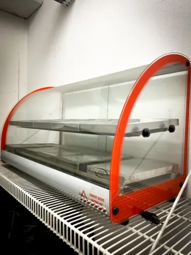 Estufa aquecida - Vitrine expositora de salgados