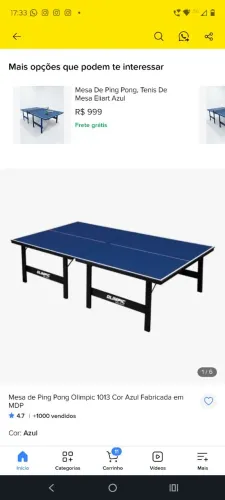 Mesa ping pong olimpic
