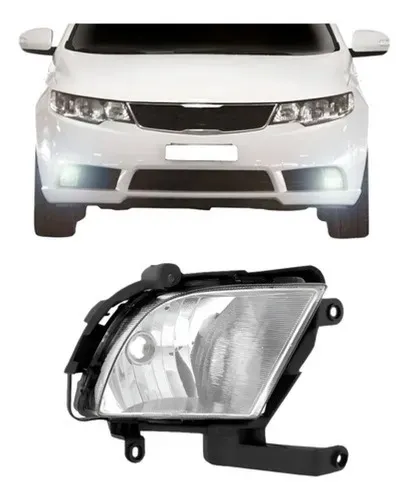 Farol Milha Auxiliar L/e Cerato 2009 - 2013 Esquerda