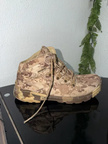 Bota Coturno Acero Militar Ripstop Mid Digital Desert