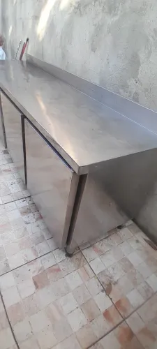 Balcão refrigerado inox