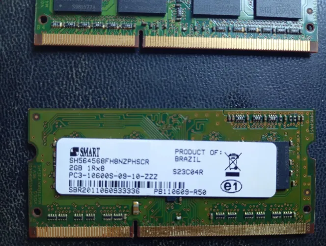 Memória ram ddr3 para notebook.