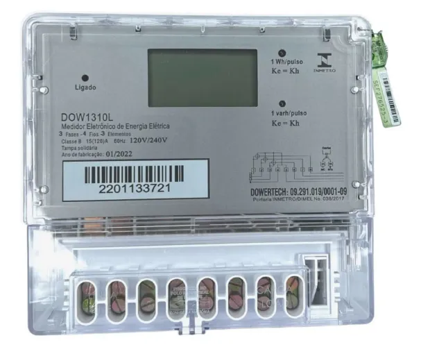 Medidor Elétrico Trifásico 