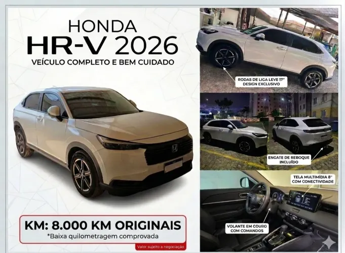 Honda HR-V EXL 1.5 Sensing 16V 5P Aut. 2026