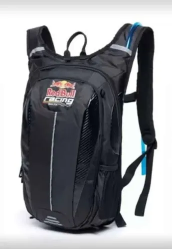 Mochila de Hidratação, óculos e calção térmico. Ciclismo.