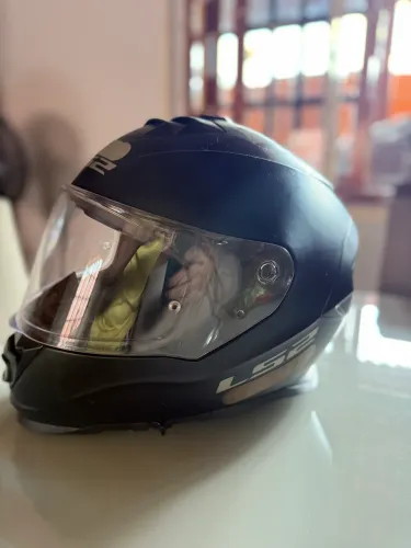 Capacete LS2 Storm FF800 mono preto fosco