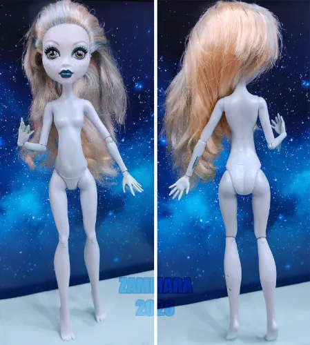 Boneca Monster High Lagoona DoTD para Customização, Reparo, Substituição, Sucata
