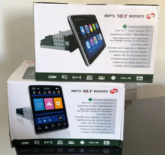 Multimídia Premium E-Tech Rotate 10.1?