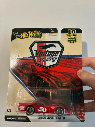'76 Greenwood Corvette - Hotwheels Car Culture (Vintage Racing)