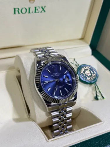PREMIUM AAA  relogio ROLEX DATEJUST AZUL
