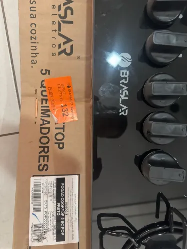 FOGÃO COOKTOP NOVO NA CAIXA