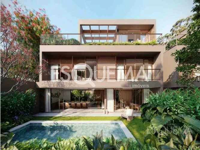 Casa nova com piscina em condomínio fechado