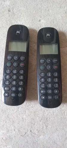 Telefone digital sem fio com ramal moto 700- MRD2