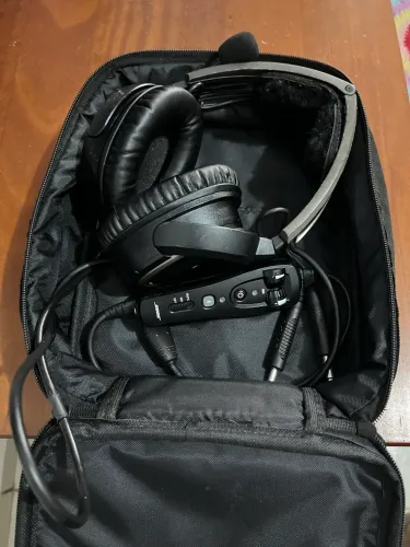 Fone Bose A20 aeronáutico Bluetooth Dual Plug