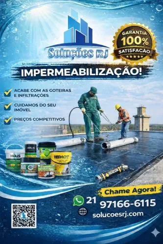Goteiras,infiltração ou impermeabilização *