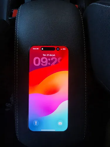 iPhone 15 Pro 256GB - Titânio Preto | Impecável<br>