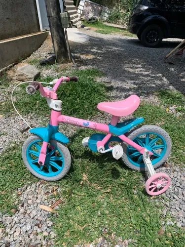 Bicicleta infantil rosa