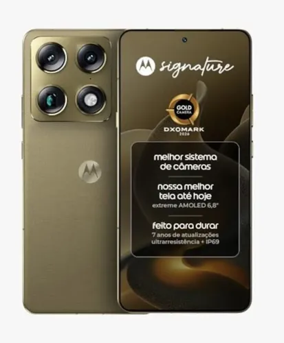 Motorola Signature 512Gb - Novo lacrado c/ NF e Garantia