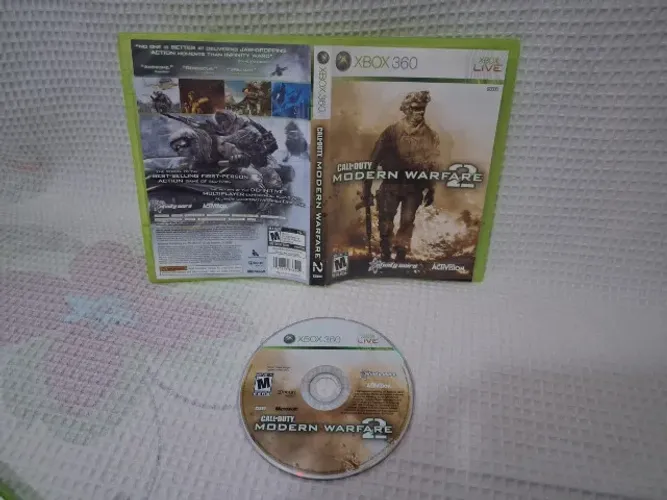 JOGO XBOX 360 CALL OF DUTY MODERN WARFARE 2