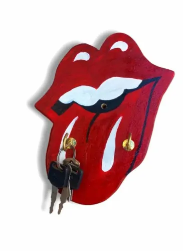 Porta chaves rolling stones
