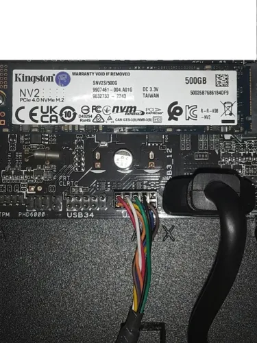 SSD Kingston NV2 500GB NVMe PCIe 4.0(aceito trocas!)leia!!