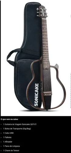 Violão Sonicake Silent