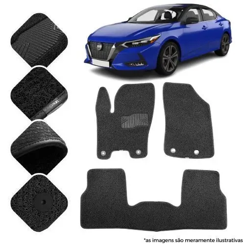 Jogo Tapetes Kapazi Nissan Sentra 2023 a 2025