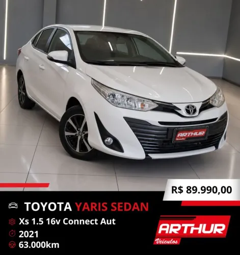 Toyota Yaris XS Connect 1.5 Flex 16V 5P AUT 2021