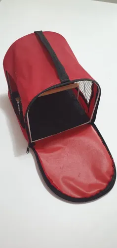 Gaiola de transporte para calopsitas e outras aves pequenas