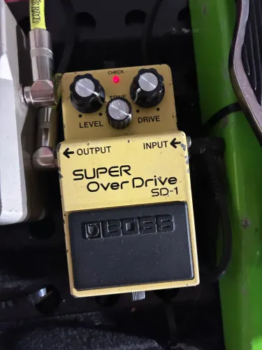 Pedal guitarra Boss sd1 japonês Japão