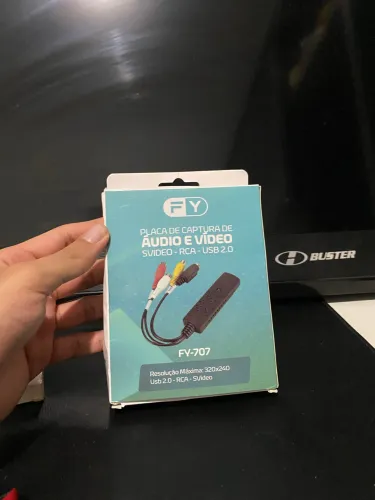Placa de captura video e audio rca
