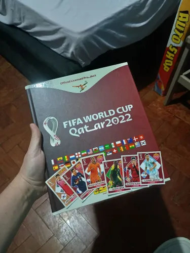 Álbum Copa 2022 - Completo - Capa dura + 6 Legends