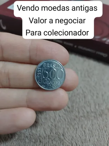 Moedas antigas cruzeiros