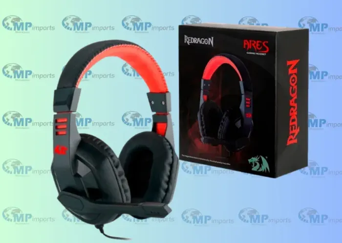Loja MP Imports: Headset Gamer Redragon Ares - H120