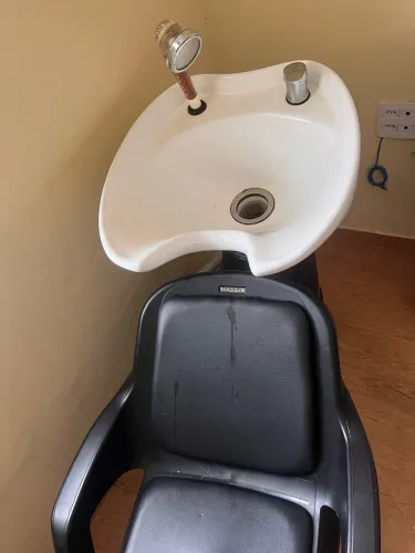 Lavatório Dompel louça + Cadeira Hidráulica