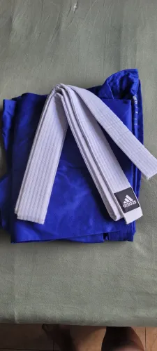Kimono Judô Infantil Azul Adidas 130 cm