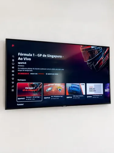 Smart tv 50 polegadas - semi nova 