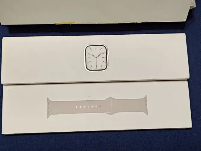 Apple Watch séries 7 (celular + GPS) Inox 45mm - Funcionando 100%