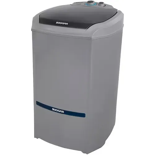 Tanquinho de Roupas 20kg Suggar Lavamax Eco com 6 Programas de Lavagem - Prata - 110V