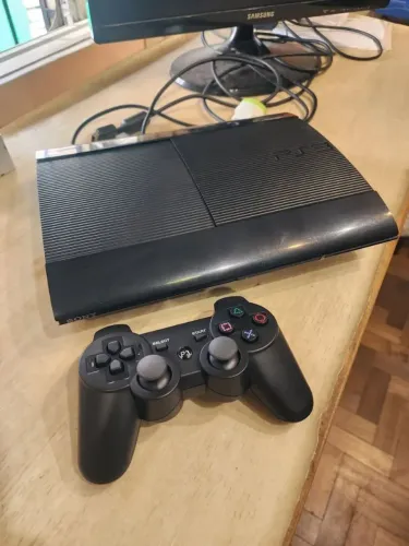 Ps3 destravado com 40 jogos 
