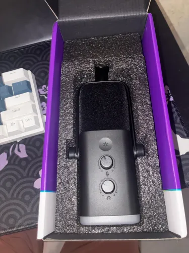 Microfone Profissional Fifine AM8/XLR (NOVO, NUNCA USADO)