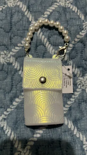 Porta PocketBack Branco Perolado da BBW