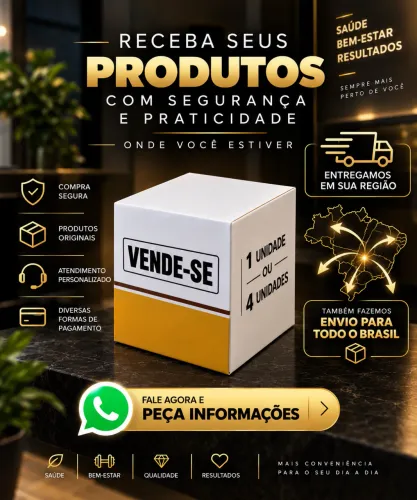 CAIXA COMPLETA - 4 UNIDADES OU 1 UNIDADE