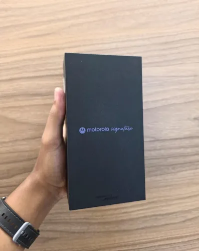 Motorola Signature 512GB Lacrado, Garantia 1 Ano, Loja Fisica + Brinde