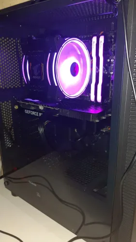 PC Gamer RTX 3060 12GB + Ryzen 5 5600G | Setup completo - estado de novo